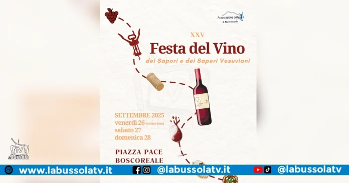 Festa del vino, dei sapori e dei saperi vesuviani 2025