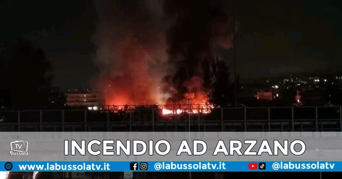 INCENDIO ARZANO