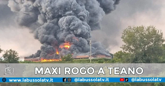 INCENDIO TEANO