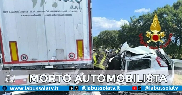 MORTO INCIDENTE A30