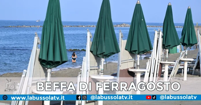 NAPOLI FERRAGOSTO SPIAGGE CHIUSE