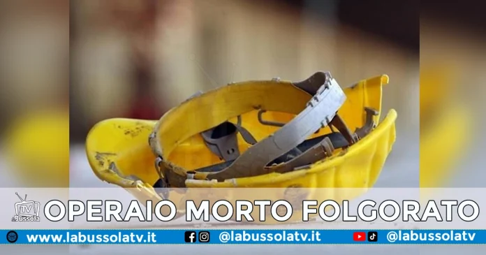 OPERAIO MORTO FOLGORATO