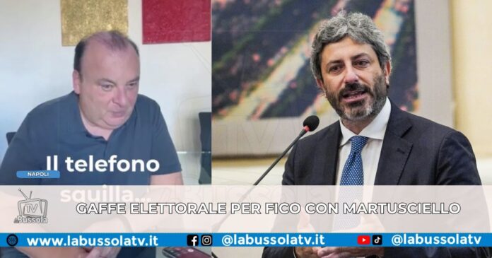 Elezioni Regionali Campania, gaffe elettorale lo staff di Fico invita il segretario di Forza Italia all’inaugurazione della campagna. Martusciello ironizza “Sono un grande supporter di Roberto”