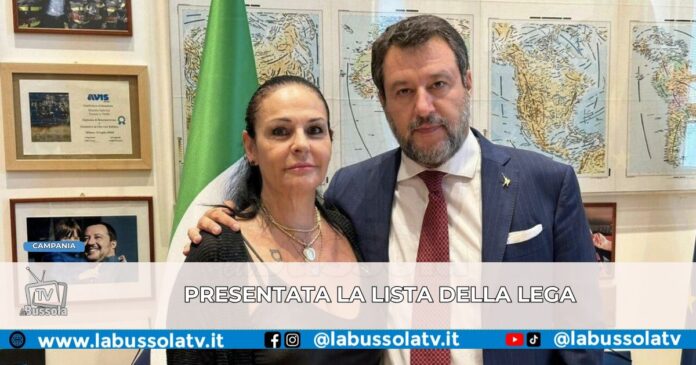 Elezioni Regionali Campania, presentata la Lista della Lega Daniela Di Maggio, la mamma di Giogiò, capolista a Napoli