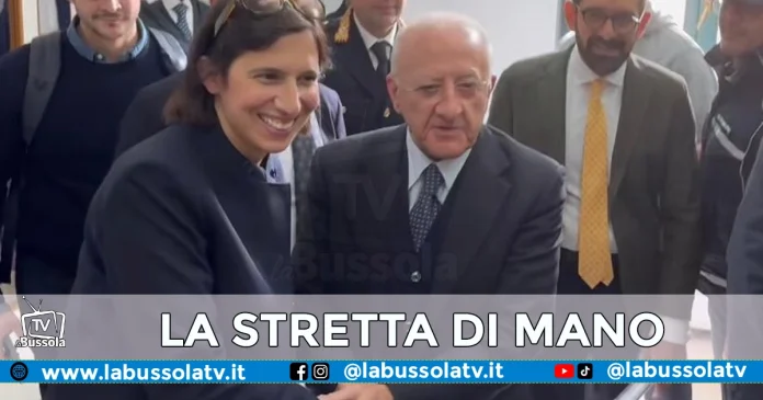 Elly Schlein e Vincenzo De Luca Elly Schlein e Vincenzo De Luca