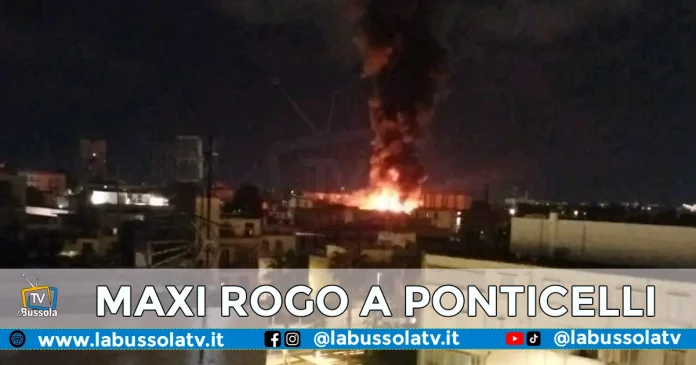 PONTICELLI INCENDIO ROGO