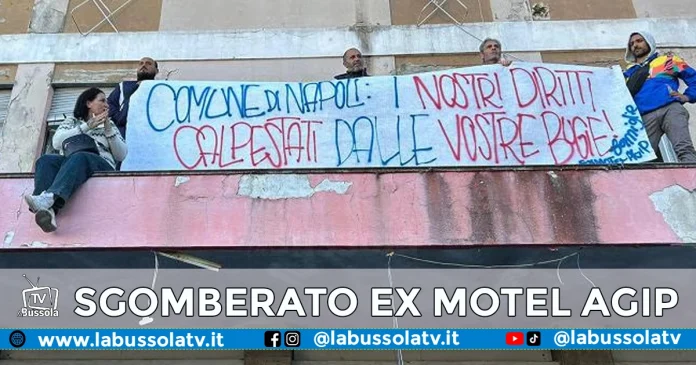 SGOMBERO EX MOTEL AGIP SECONDIGLIANO