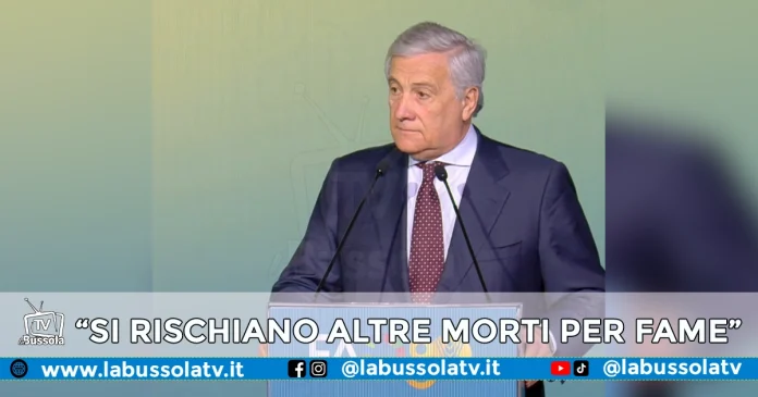 TAJANI CRISI UMANITARIA GAZA