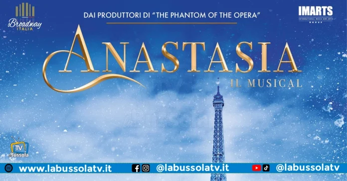 anastasia il musical palapartenope