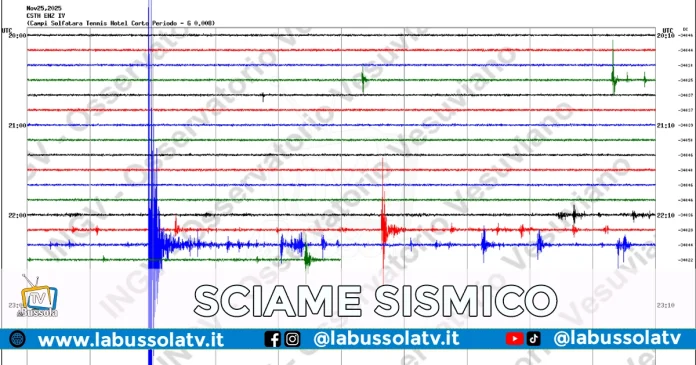 CAMPI FLEGREI SCIAME SISMICO