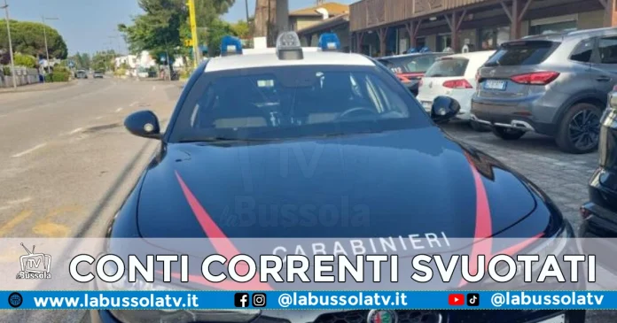CASERTA CONTI CORRENTI SVUOTATI