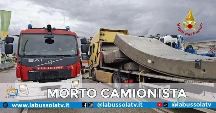 CASERTA MORTO CAMIONISTA