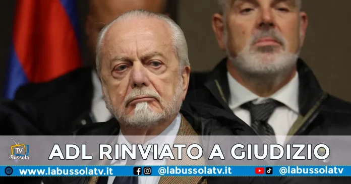 DE LAURENTIIS RINVIATO A GIUDIZIO FALSO A BILANCIO