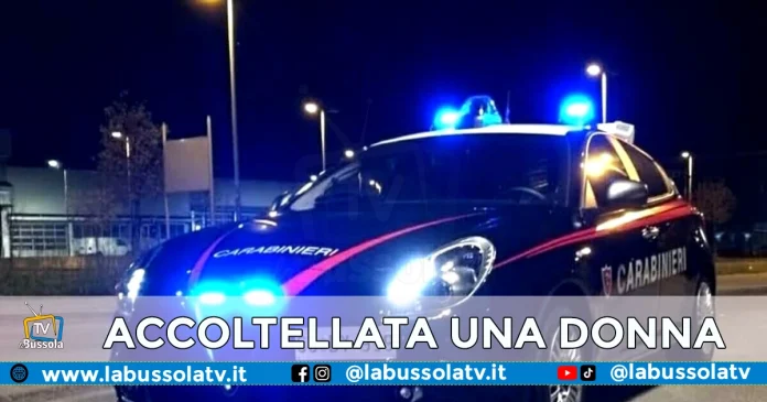 DONNA ACCOLTELLATA QUALIANO