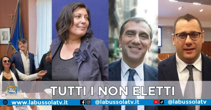 NON ELETTI CONSIGLIO REGIONE CAMPANIA