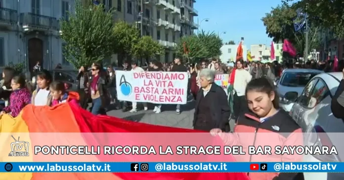 PONTICELLI RICORDA STRAGE BAR SAYONARA