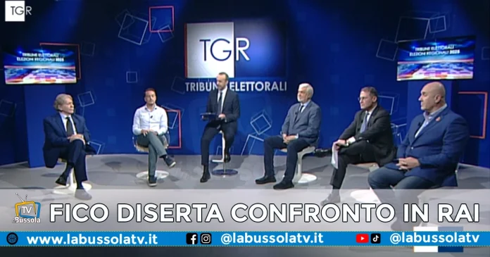 ROBERTO FICO DISERTA CONFRONTO ELETTORALE RAI