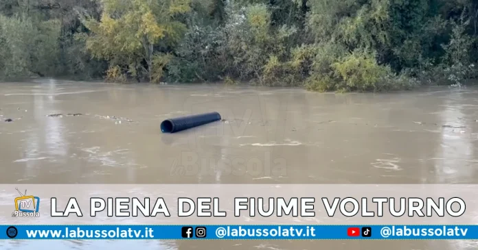 piena fiume volturno