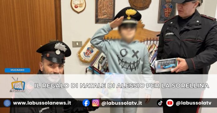 A 11 anni vende i suoi disegni per comprare un regalo di Natale alla sorella dopo la perdita della madre aiutato dai carabinieri di Mugnano