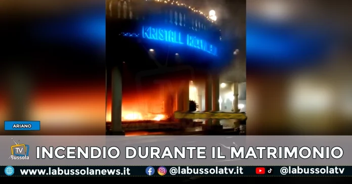 ARIANO IRPINO INCENDIO MATRIMONIO
