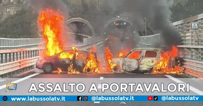 Assalto Portavalori Autostrada Reggio Calabria