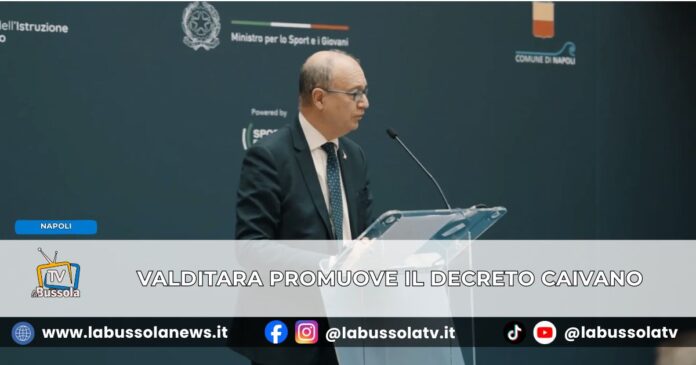 Il Ministro dell'Istruzione Valditara a Ponticelli I dati sulla dispersione scolastica sono in crollo in Campania