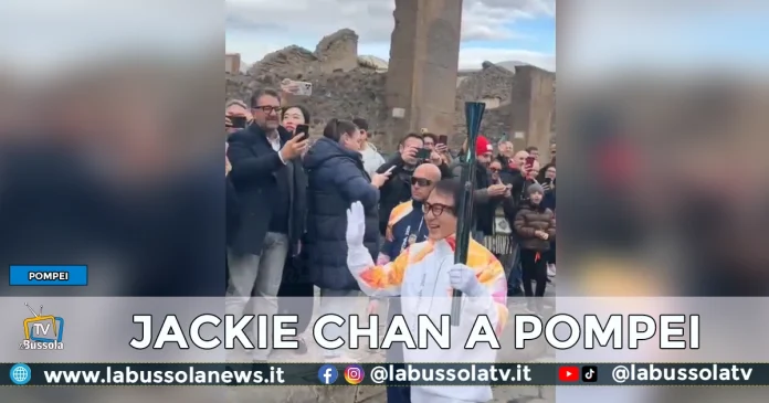 Jackie Chan a Pompei