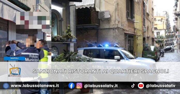 Napoli, cucine sporche e cibi mal conservati sei ristoranti multati ai Quartieri Spagnoli prima di Natale