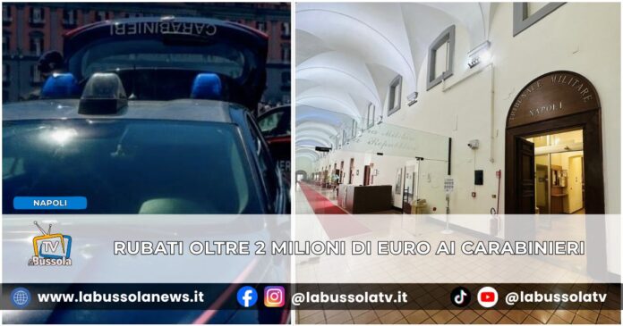 Napoli, spariti 2 milioni dalle casse dei Carabinieri ex brigadiere condannato a oltre 9 anni per peculato militare