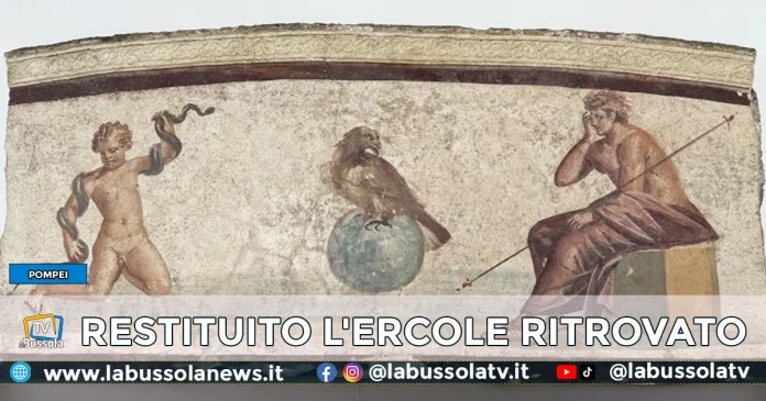 POMPEI RESTITUITO L'ERCOLE RITROVATO
