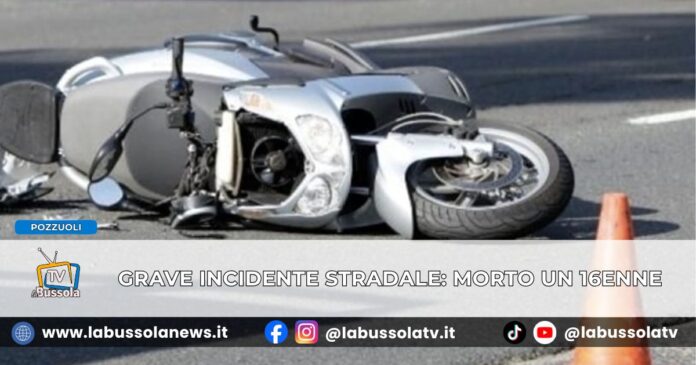 Pozzuoli, scooter contro auto muore 16enne di Marano. Gravissimo l’amico 17enne