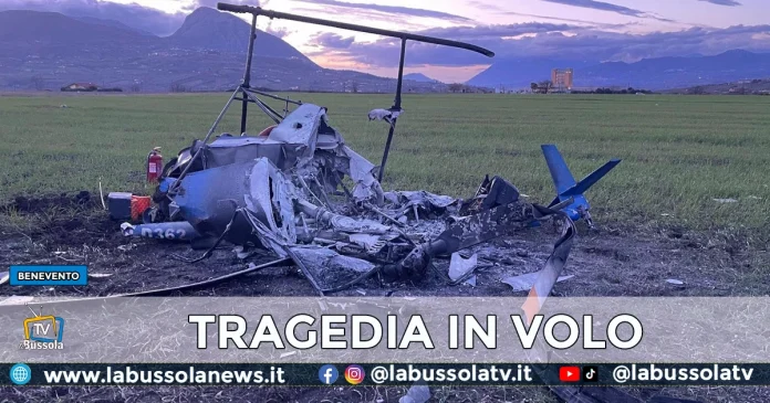 BENEVENTO ELICOTTERO PRECIPITATO