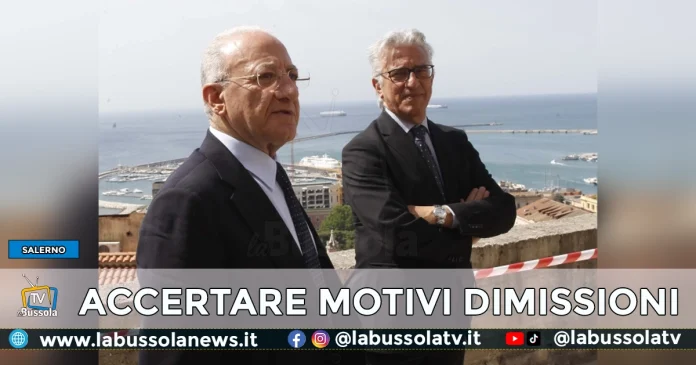 DIMISSIONI SINDACO SALERNO