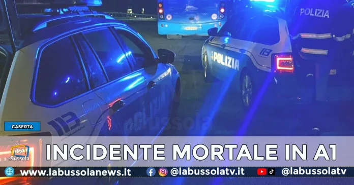 EMANUELE ESPOSITO INCIDENTE AUTOSTRADA A1