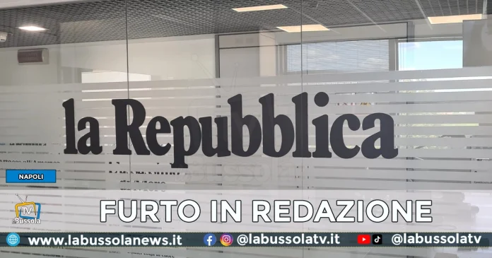 FURTO REDAZIONE REPUBBLICA