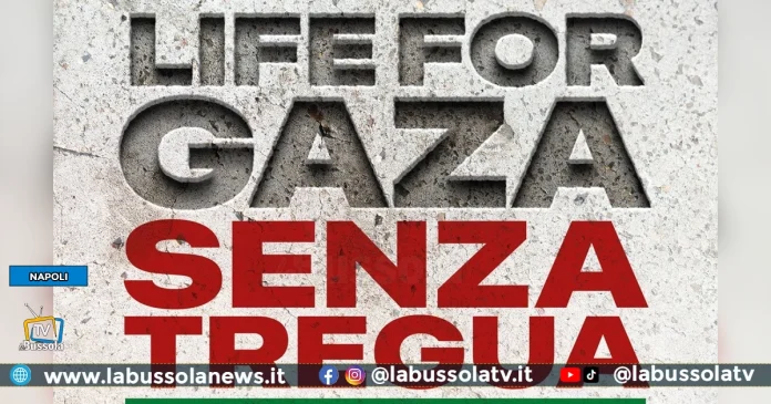 LIFE FOR GAZA - TEATRO BELLINI NAPOLI