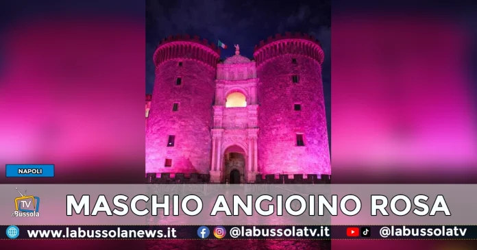 NAPOLI MASCHIO ANGIOINO ROSA GIRO D'ITALIA