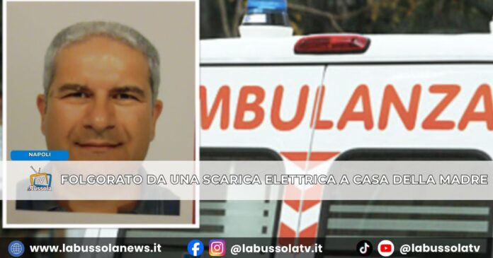 Napoli a casa della madre per un problema elettrico, muore folgorato a 48 anni Maurizio Di Costanzo