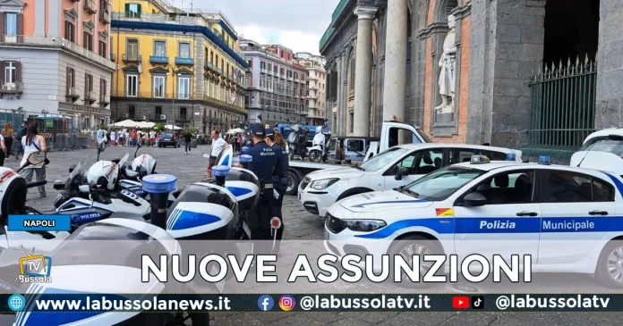 Napoli assunzioni polizia locale