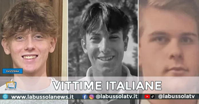 Vittime italiane Crans Montana