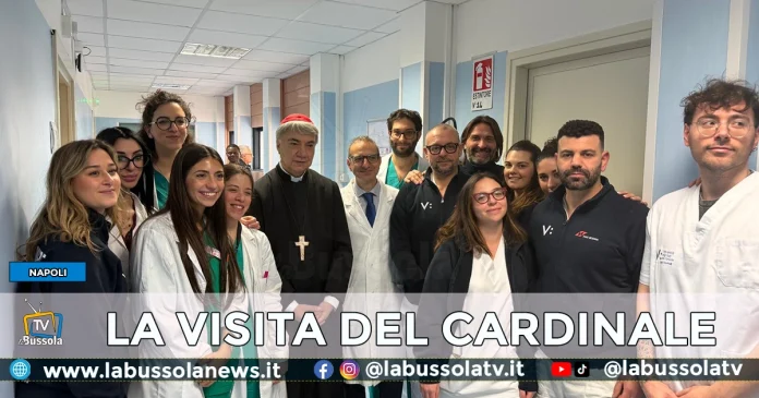 CARDINALE BATTAGLIA VISITA AUO VANVITELLI