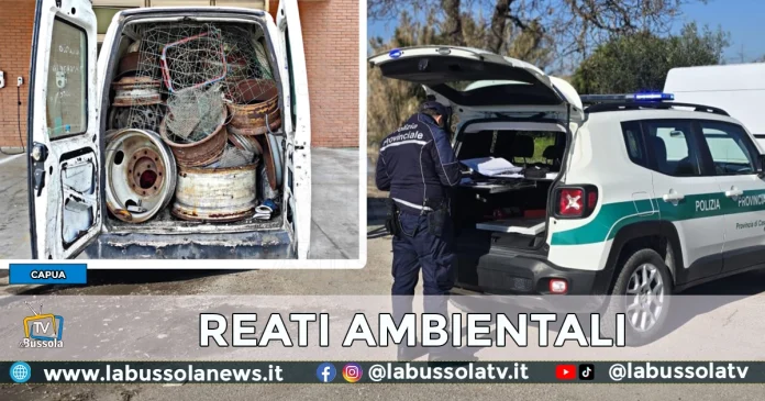 OPERAZIONE POLIZIA PROVINCIALE CASERTA A CAPUA