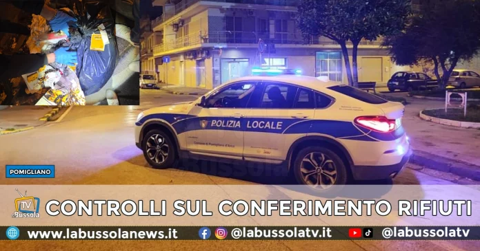 POMIGLIANO CONTROLLI RIFIUTI