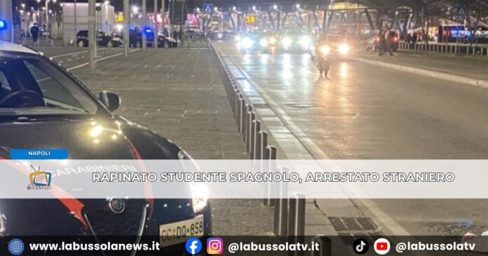 Studente spagnolo aggredito e rapinato a Napoli al Corso Umberto, 28enne arrestato dai Carabinieri