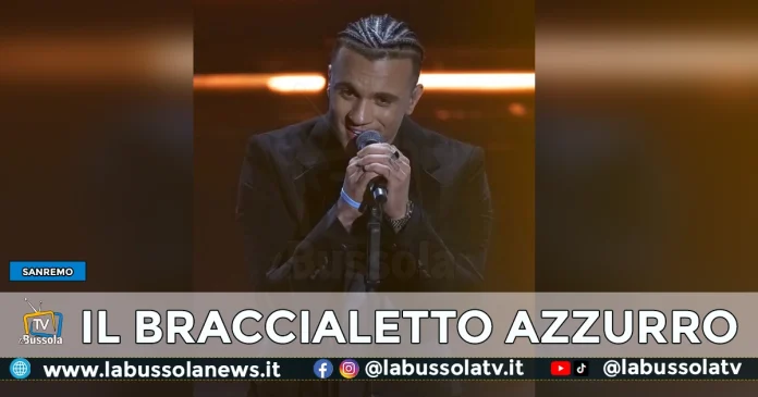 braccialetto azzurro sanremo