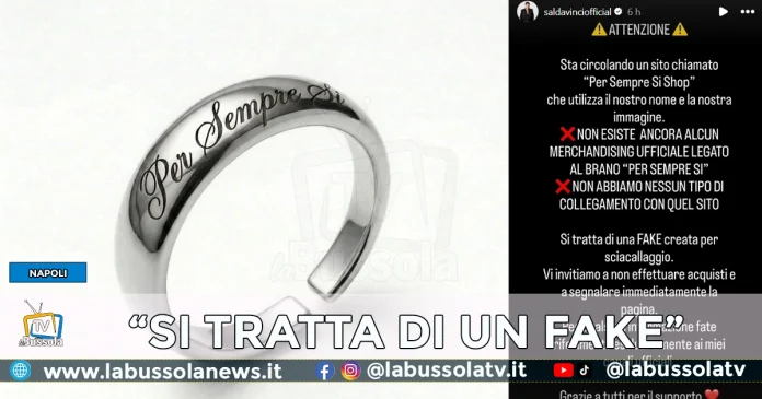 SAL DA VINCI ANELLO PER SEMPRE SI