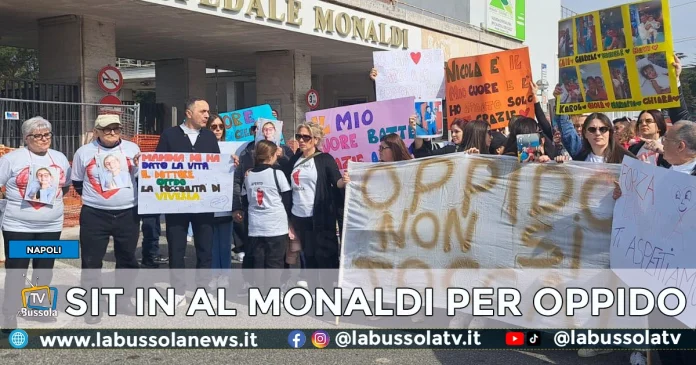 SIT IN OSPEDALE MONALDI GUIDO OPPIDO