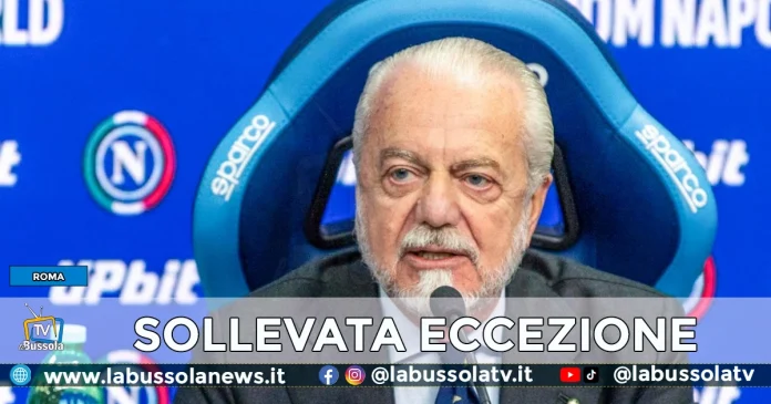 AURELIO DE LAURENTIIS PROCEDIMENTO PER FALSO IN BILANCIO