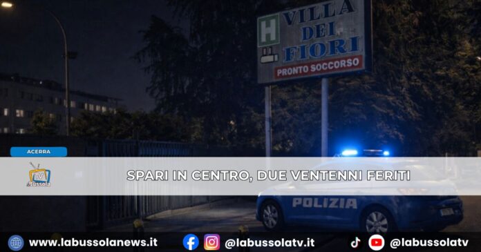 Acerra spari al centro, due ventenni feriti e trasportati in scooter alla Villa dei Fiori