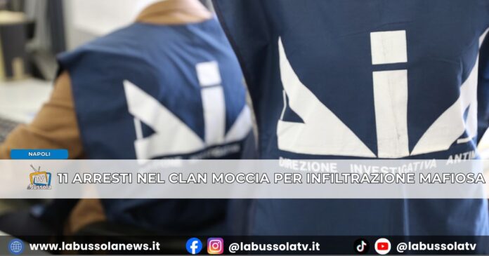 Camorra, 11 arresti per tentata infiltrazione negli appalti da parte del Clan Moccia di Afragola in Toscana
